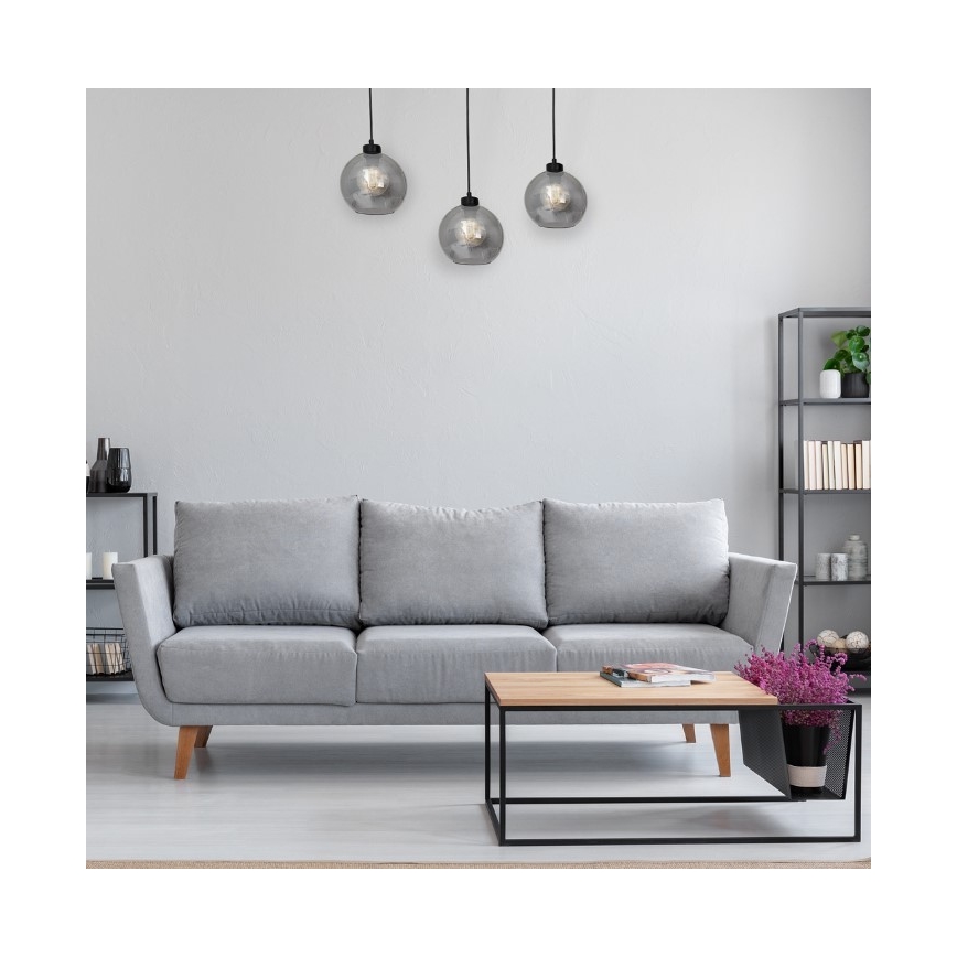 Csillár SOFIA 3xE27 / 60W / 230V fekete