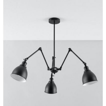 Csillár STARK SHADE 3xE27/60W/230V