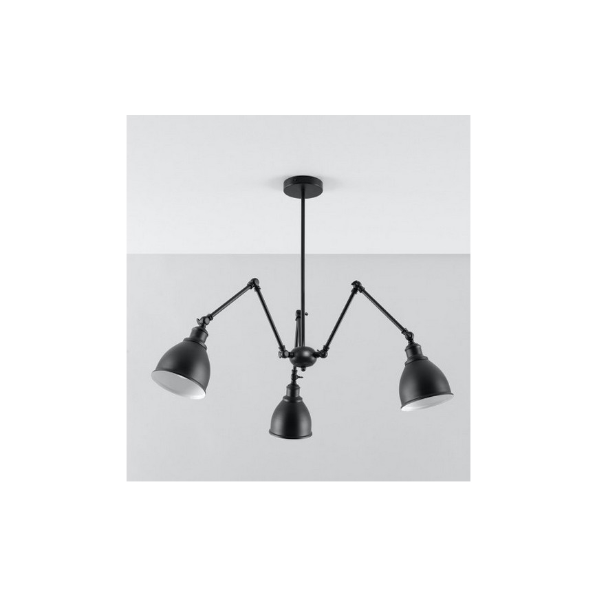 Csillár STARK SHADE 3xE27/60W/230V