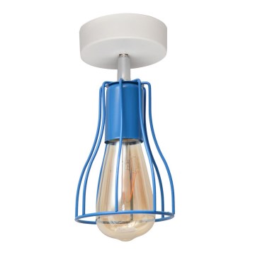 Csillár TUBE II 1xE27/15W/230V kék