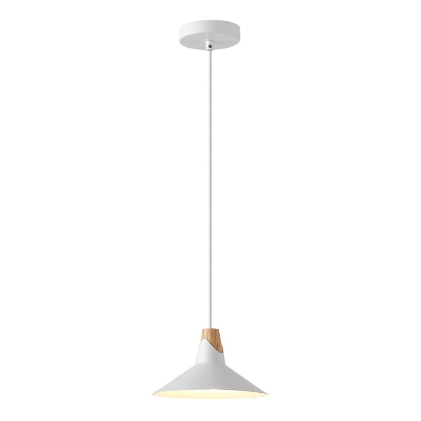 Csillár zsinóron 1xE27/15W/230V fehér
