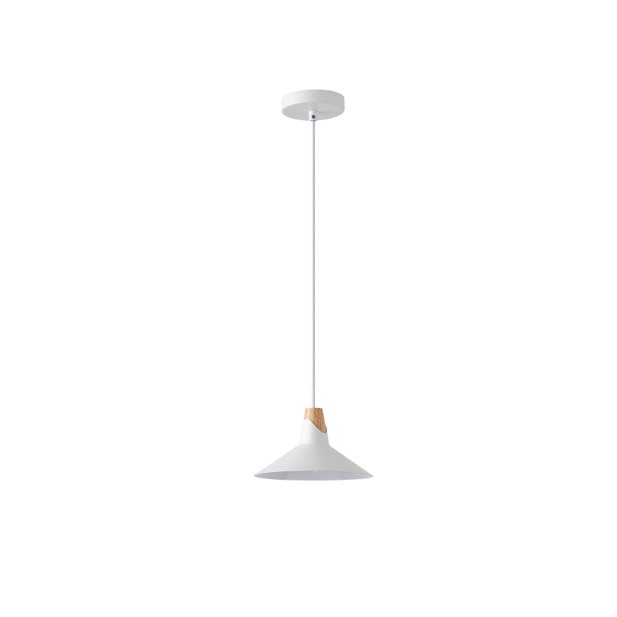 Csillár zsinóron 1xE27/15W/230V fehér