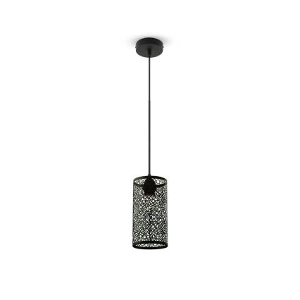 Csillár zsinóron 1xE27/60W/230V fekete
