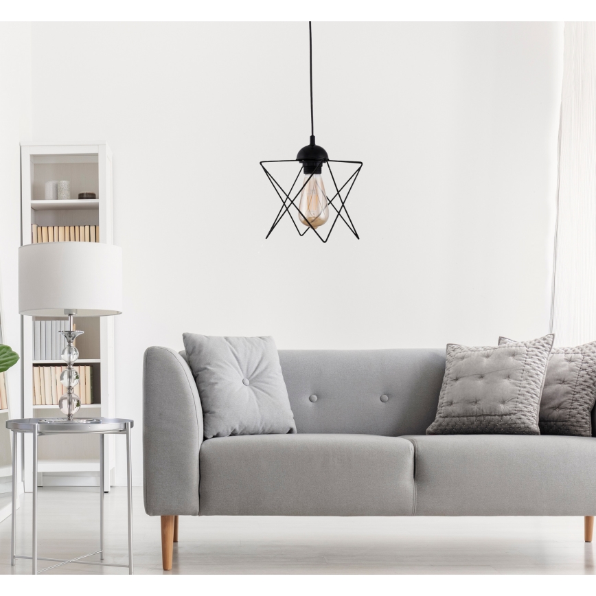 Csillár zsinóron 1xE27/60W/230V