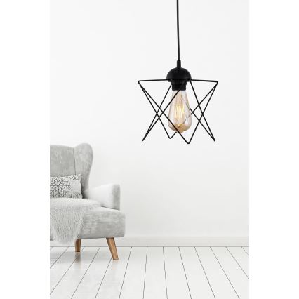 Csillár zsinóron 1xE27/60W/230V
