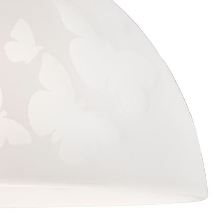 Csillár zsinóron 1xE27/60W/230V pillangók