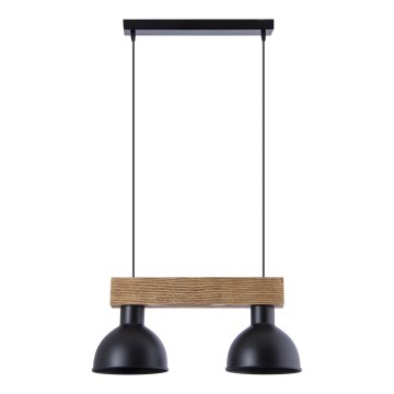 Csillár zsinóron 2xE27/60W/230V