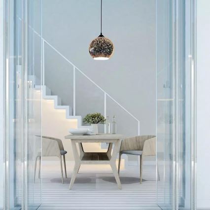 Csillár zsinóron 3D 1xE27/60W/230V