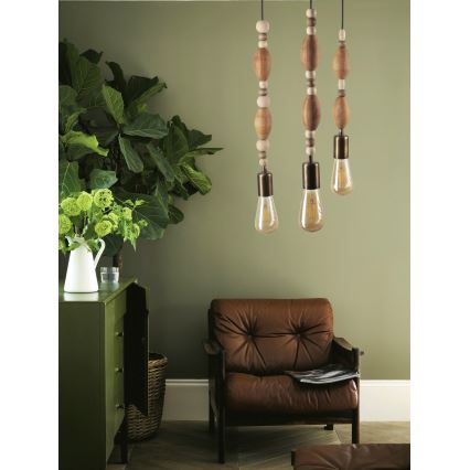 Csillár zsinóron 3xE27/60W/230V