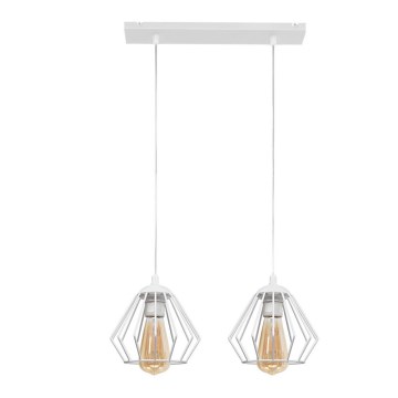 Csillár zsinóron AGAT 2xE27/15W/230V