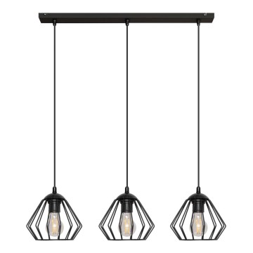 Csillár zsinóron AGAT 3xE27/15W/230V