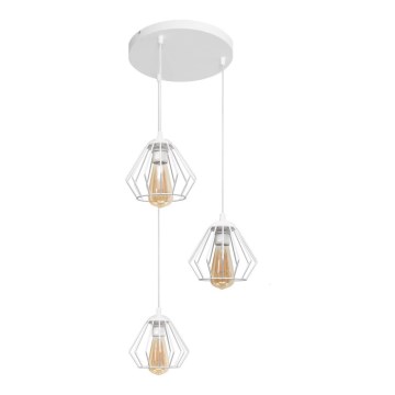 Csillár zsinóron AGAT 3xE27/15W/230V