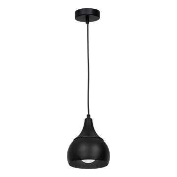 Csillár zsinóron AKTAN 1xE27/60W/230V fekete