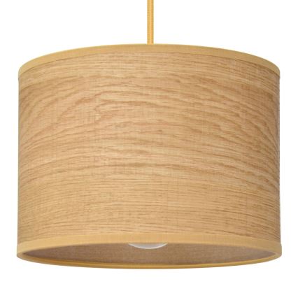 Csillár zsinóron ALBA 1xE27/15W/230V á. 20 cm barna