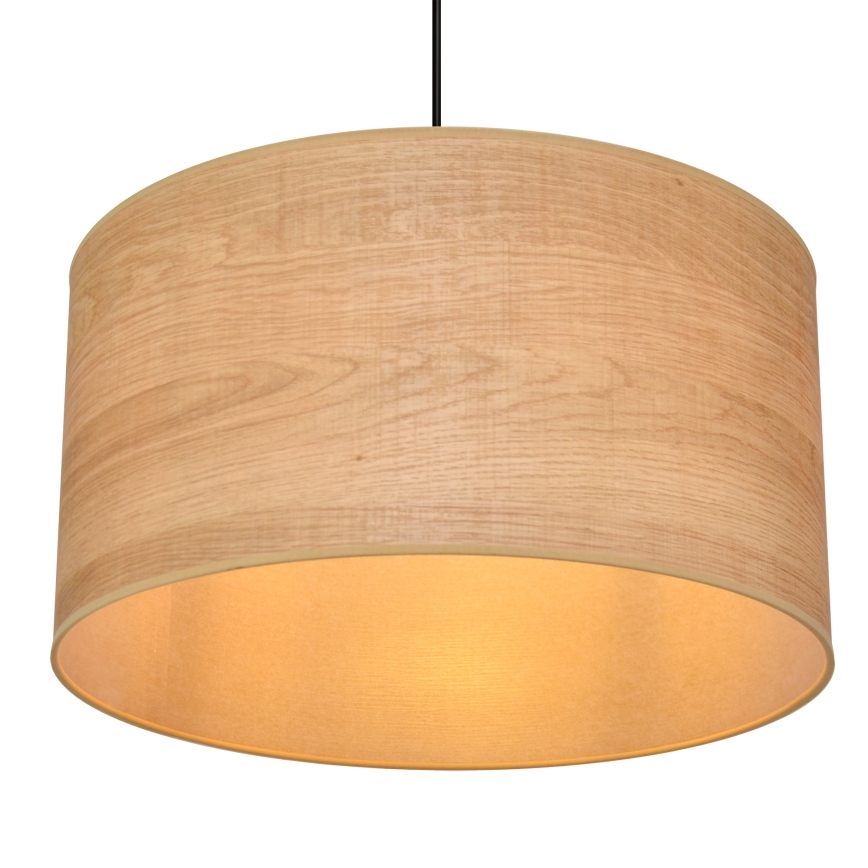 Csillár zsinóron ALBA 1xE27/15W/230V á. 45 cm barna/fekete