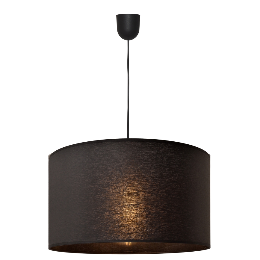 Csillár zsinóron ALBA 1xE27/15W/230V á. 45 cm fekete