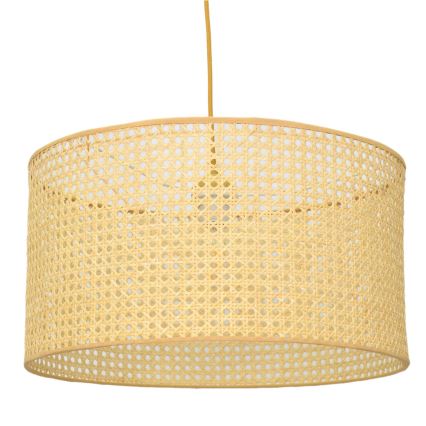 Csillár zsinóron ALBA 1xE27/15W/230V á. 45 cm rattan