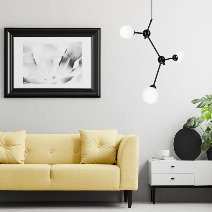 Csillár zsinóron ALESSIA BALL 3xG9/5W/230V