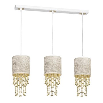 Csillár zsinóron ALMERIA 3xE27/60W/230V