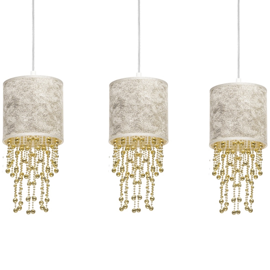 Csillár zsinóron ALMERIA 3xE27/60W/230V