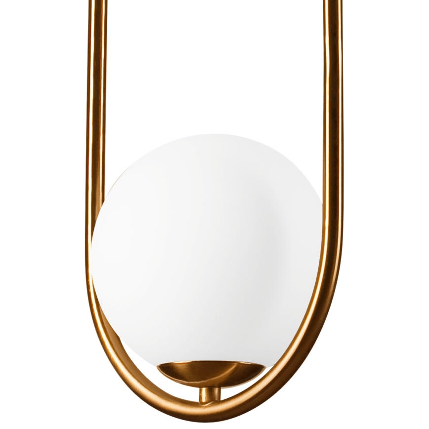 Csillár zsinóron AMBER 1xG9/5W/230V 140 cm