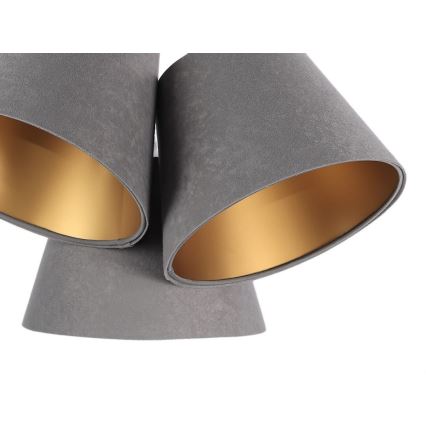 Csillár zsinóron AMBROSIA 3xE27/60W/230V