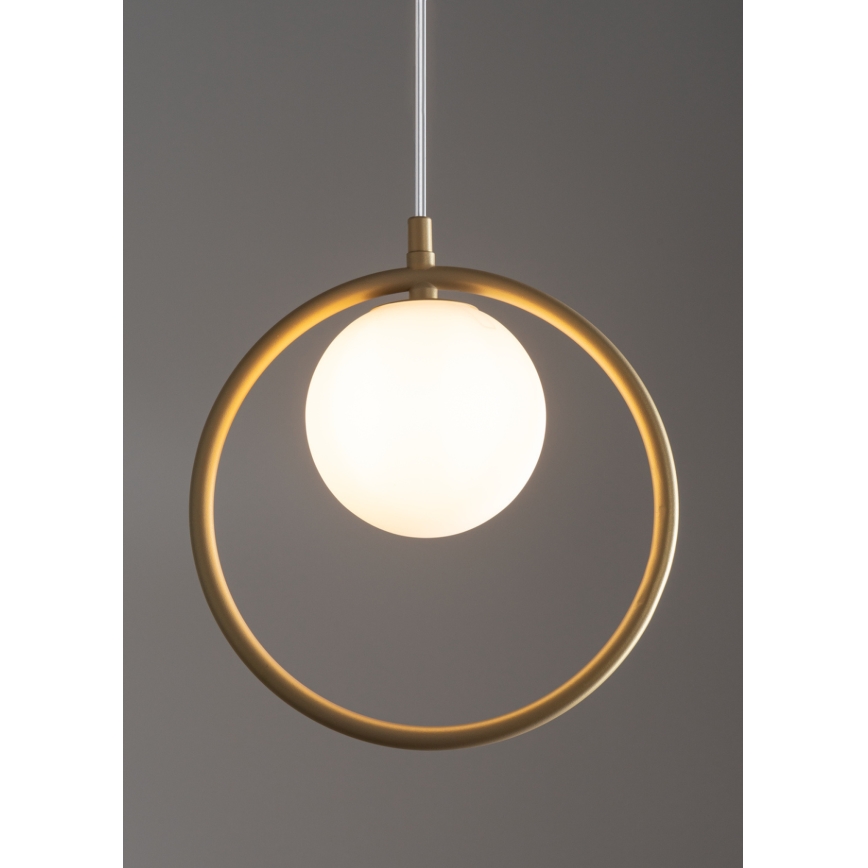 Csillár zsinóron AQUA 1xG9/12W/230V arany