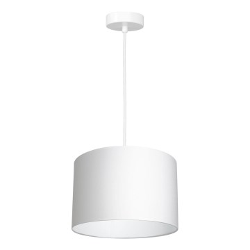 Csillár zsinóron ARDEN 1xE27/60W/230V á. 25 cm fehér