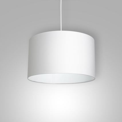 Csillár zsinóron ARDEN 1xE27/60W/230V á. 40 cm fehér