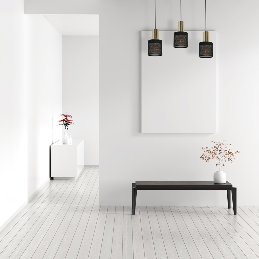 Csillár zsinóron ARES 3xE27/60W/230V