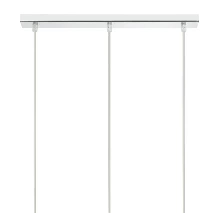 Csillár zsinóron ARMIN 3xGU10/10W/230V fényezett króm