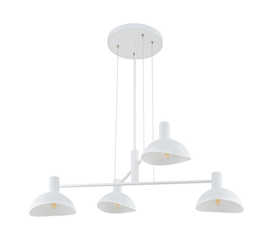 Csillár zsinóron ARTIS 4xE14/40W/230V fehér