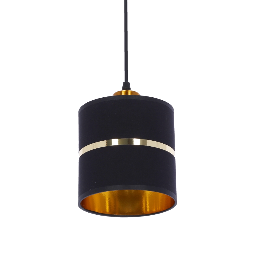 Csillár zsinóron ASSAM 3xE27/60W/230V fekete