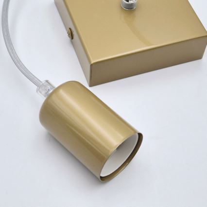 Csillár zsinóron ASTRID 1xE27/60W/230V arany