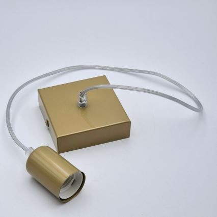 Csillár zsinóron ASTRID 1xE27/60W/230V arany