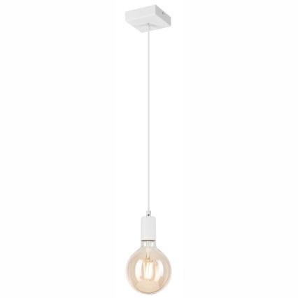 Csillár zsinóron ASTRID 1xE27/60W/230V fehér