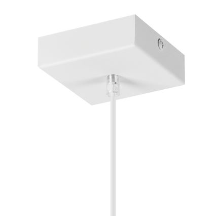 Csillár zsinóron ASTRID 1xE27/60W/230V fehér