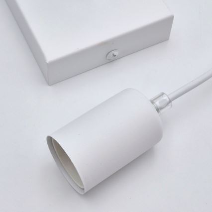 Csillár zsinóron ASTRID 1xE27/60W/230V fehér