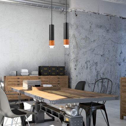 Csillár zsinóron AURELIA 2xGU10/10W/230V