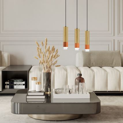 Csillár zsinóron AURELIA 3xGU10/10W/230V