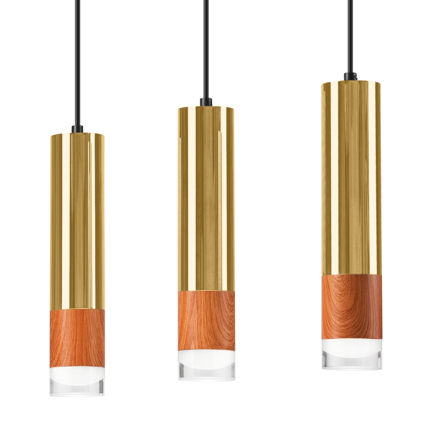 Csillár zsinóron AURELIA 3xGU10/10W/230V