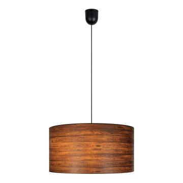 Csillár zsinóron AXEL 1xE27/60W/230V barna