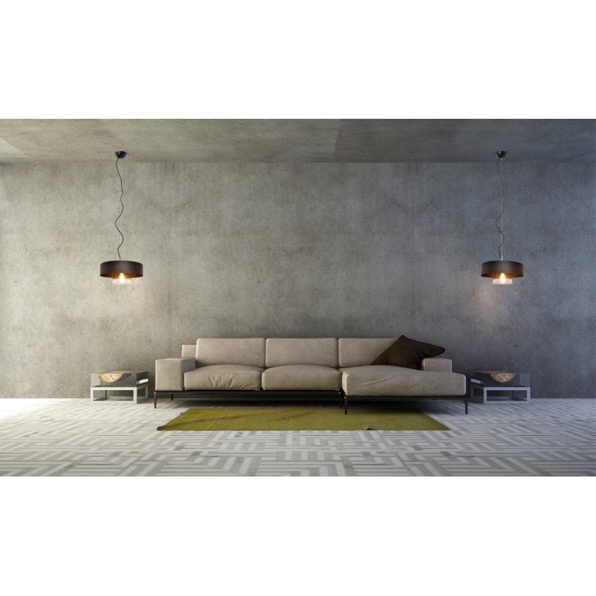 Csillár zsinóron BABILON 1xE27/15W/230V