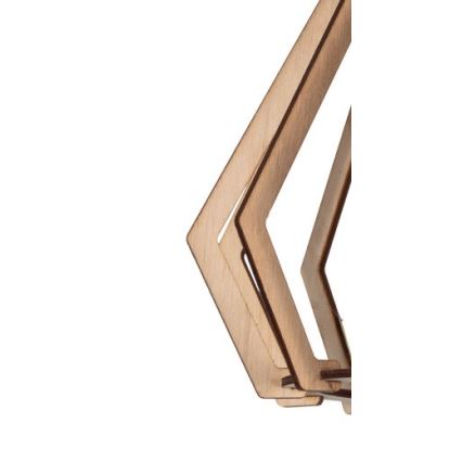 Csillár zsinóron BERGO 3xE27/60W/230V fekete