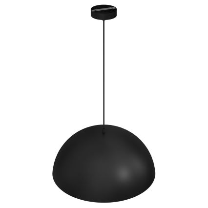 Csillár zsinóron BETA 1xE27/60W/230V á. 45 cm fekete