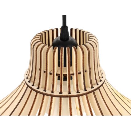 Csillár zsinóron BIG BARREL 1xE27/24W/230V