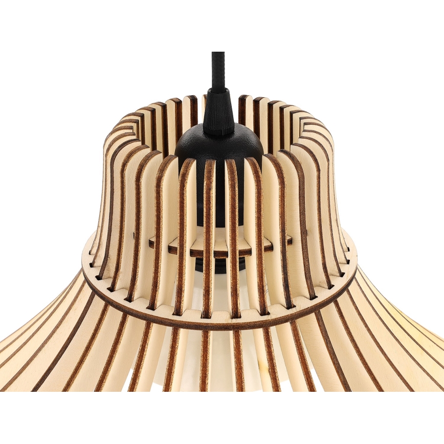 Csillár zsinóron BIG BARREL 1xE27/24W/230V