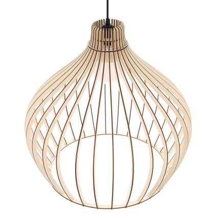 Csillár zsinóron BIG BARREL 1xE27/24W/230V