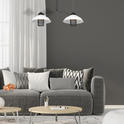 Csillár zsinóron BJORN 2xE27/60W/230V