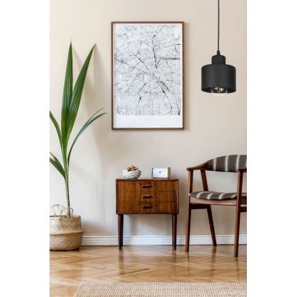 Csillár zsinóron BODO 1xE27/60W/230V